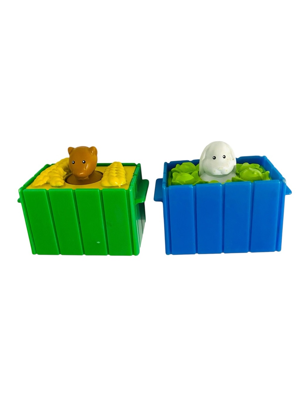Little People Fisher Price Animal Pop Up Crates Koby Farms Play Set Replacements